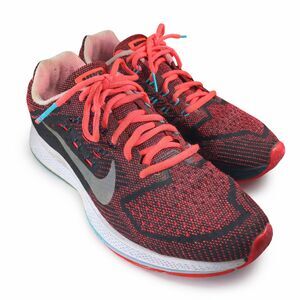 Nike Zoom Womens Athletic Running Sneakers Size 8.5 Pink Black Shoes